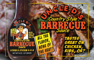 Uncle D's Country Style BBQ Sauce