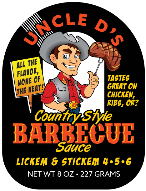 Uncle D's Country Style BBQ Sauce