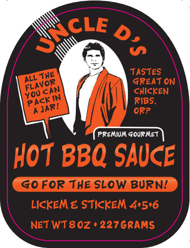 Uncle D's Hot BBQ Sauce